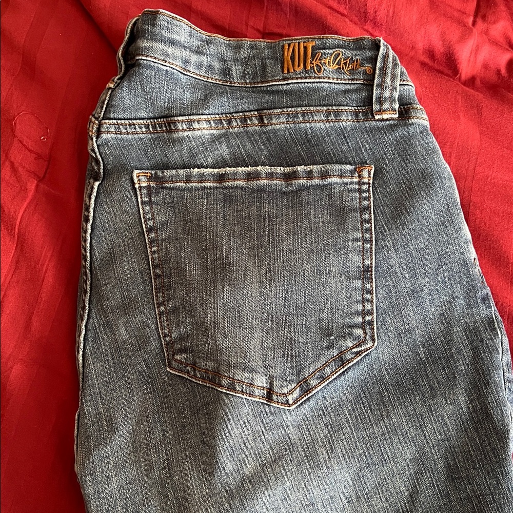 Kut from the Kloth Ankle Straight Jeans 16W
